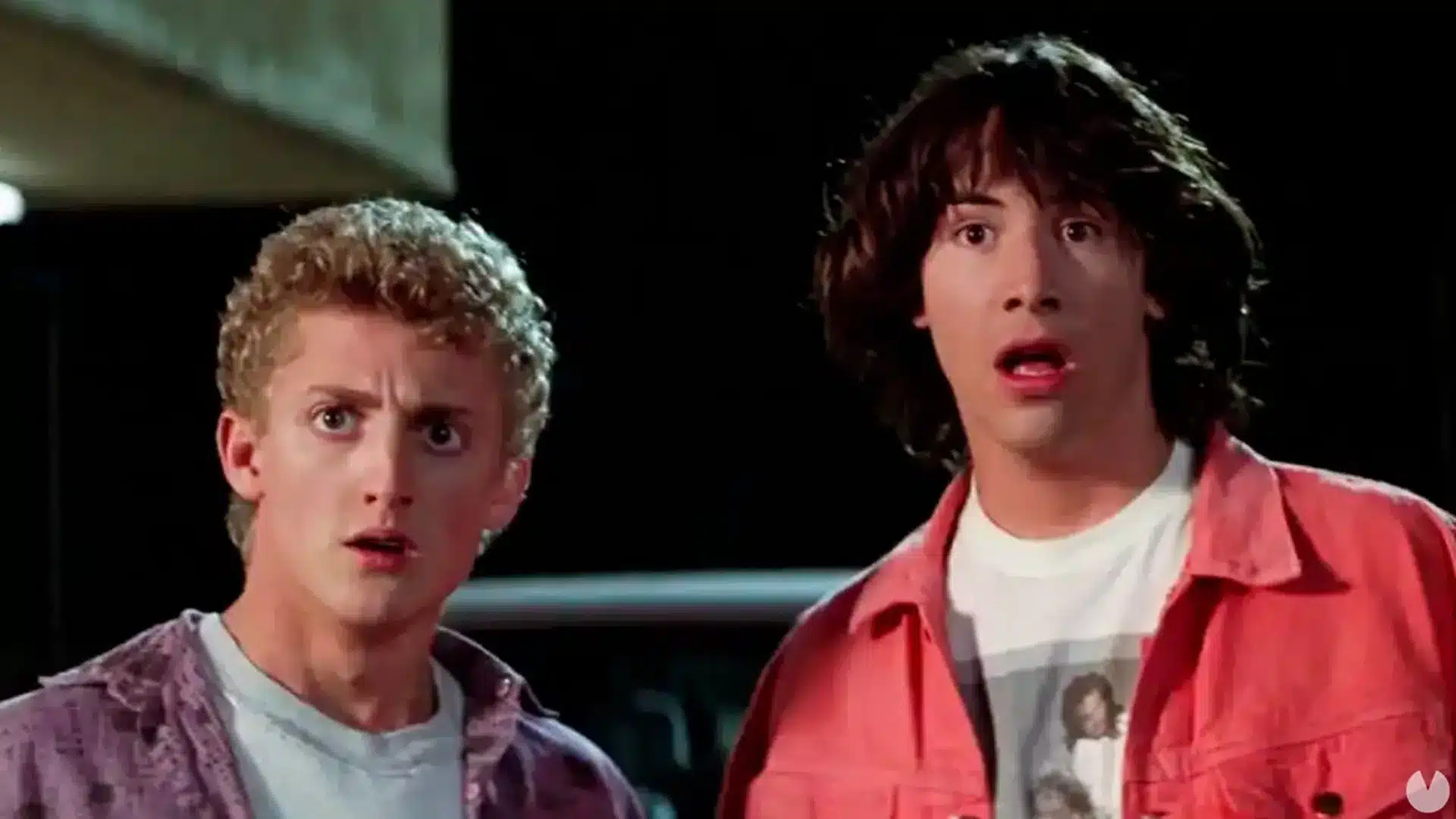 Keanu Reeves joven Bill y Ted