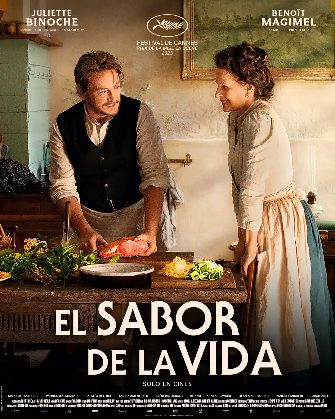 Póster de El sabor de la vida