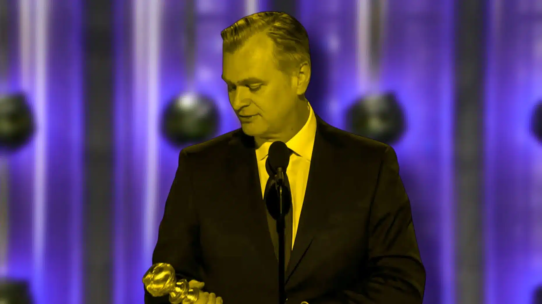 Christopher Nolan ganó Globo de Oro a mejor director.