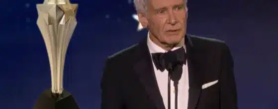 Harrison Ford recibe homenaje por su trayectoria en los Critics Choice Awards 2024