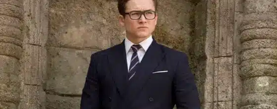 taron Egerton en Kingsman.