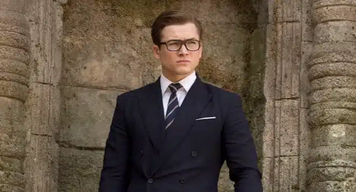 taron Egerton en Kingsman.