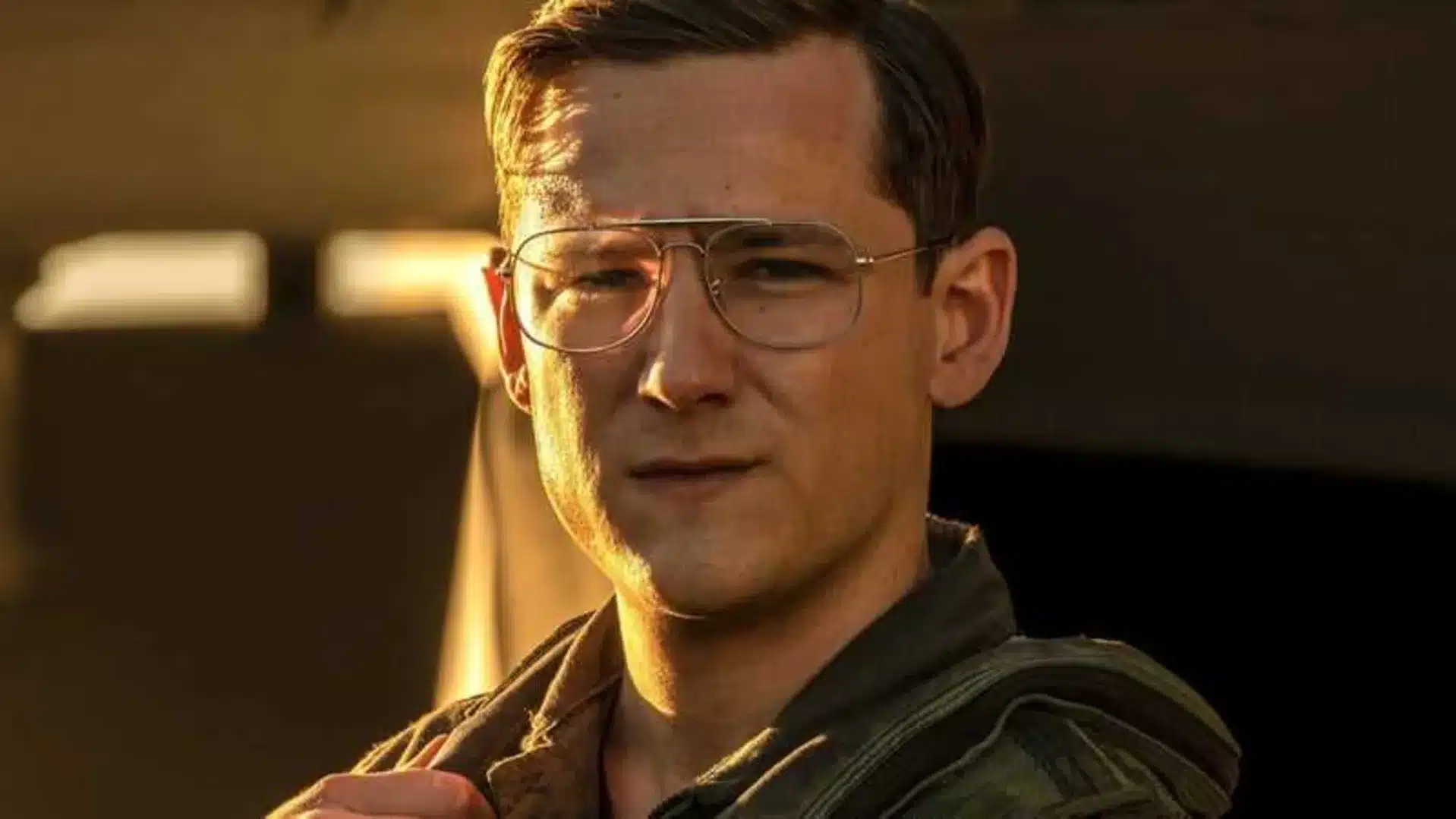 Lewis Pullman en Top Gun: Maverick.