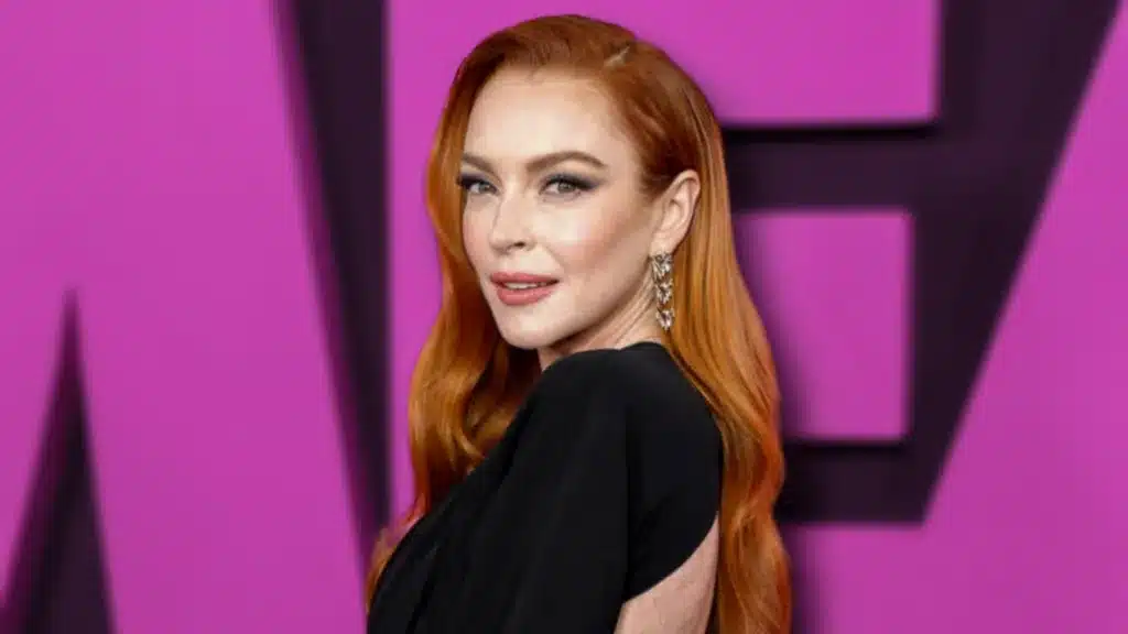 Lindsay Lohan deslumbró en la premiere internacional de Chicas pesadas
