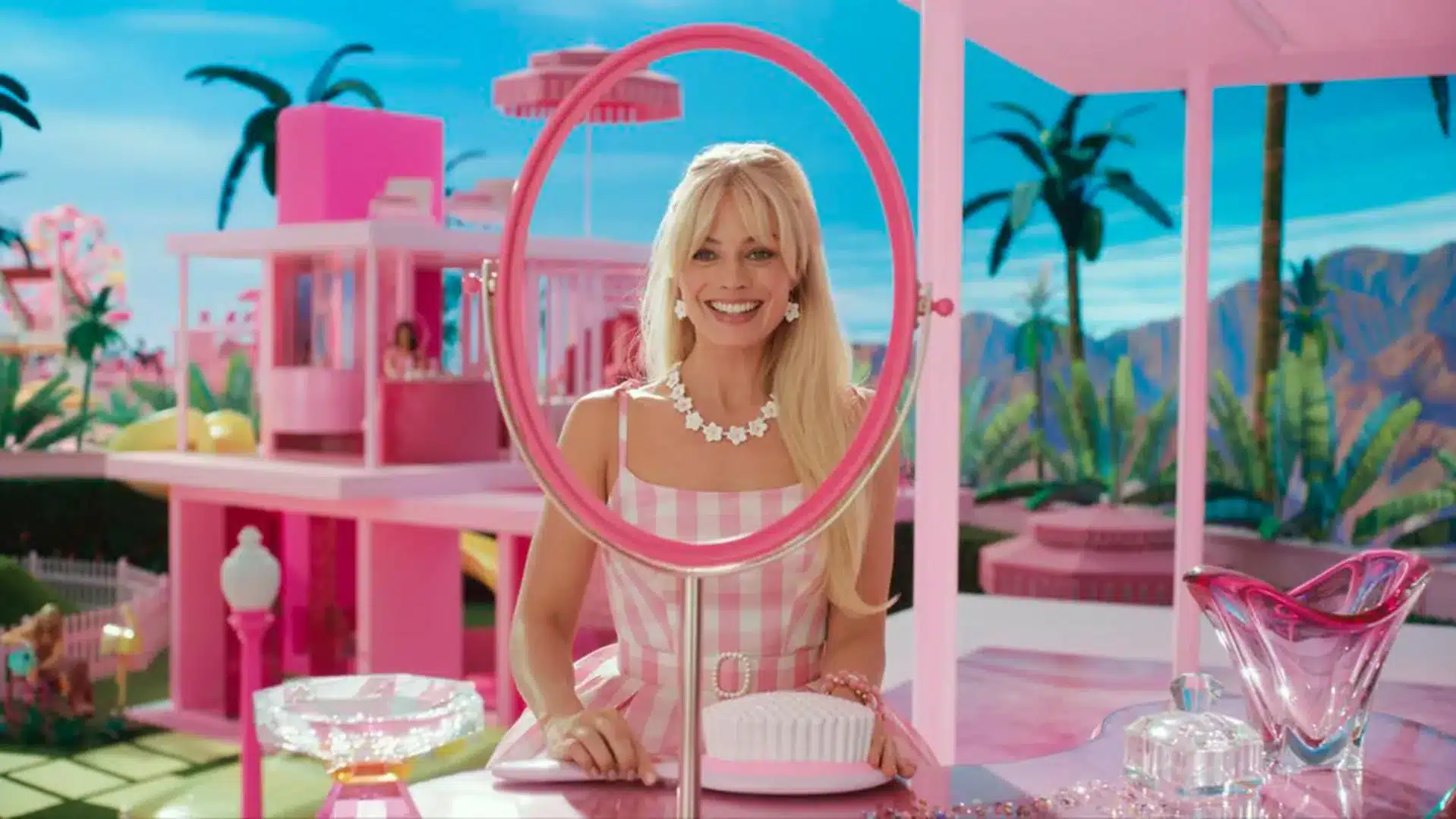 Margot Robbie en Barbie.