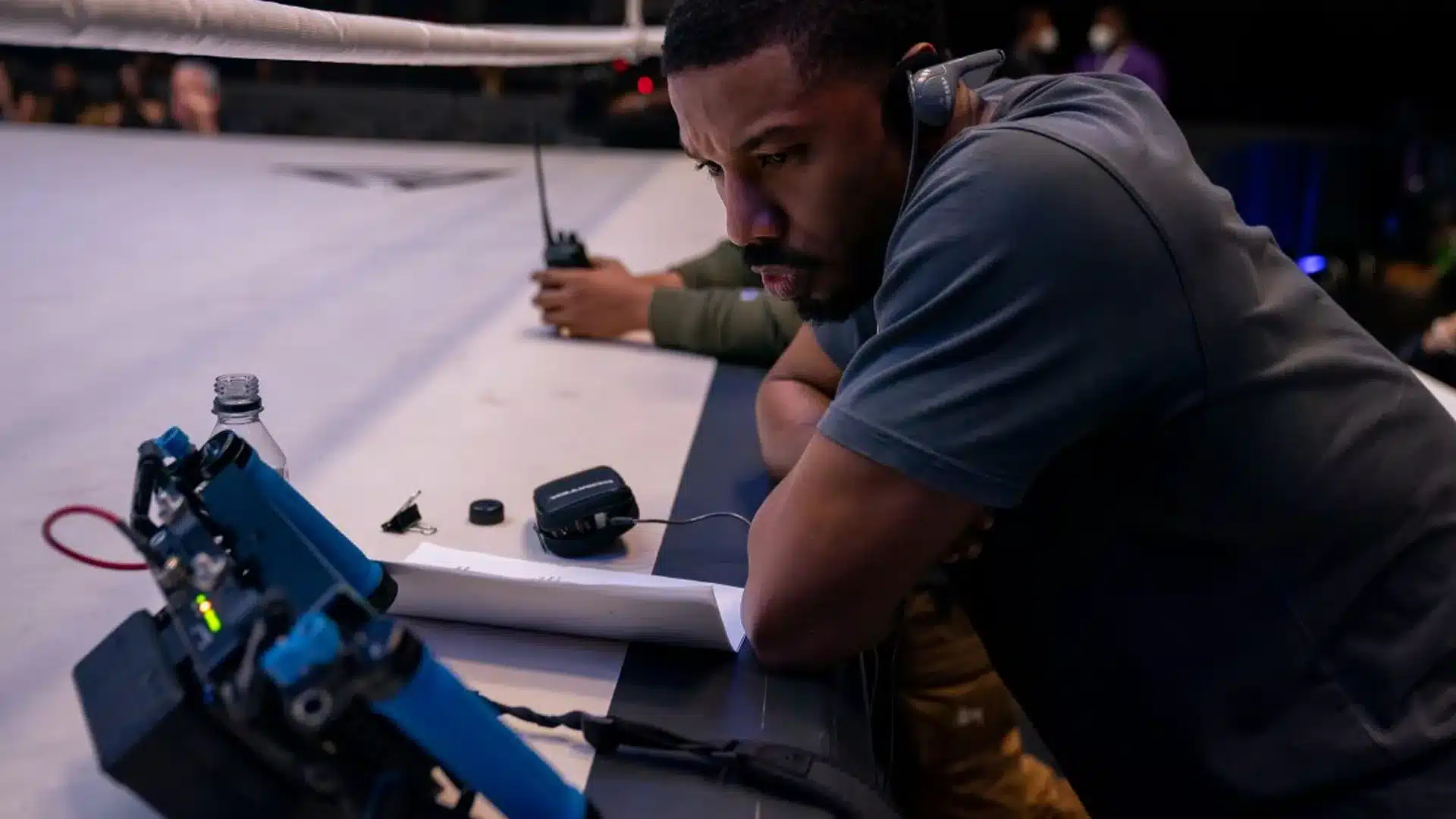 Michael B Jordan dirigiendo Credd 3