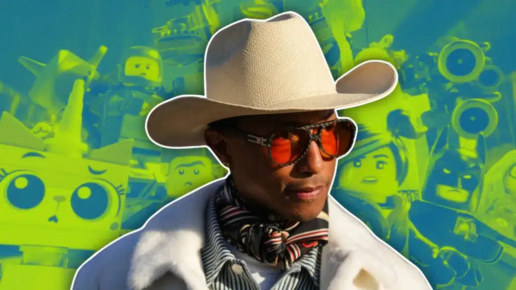 “Pieza por pieza”, Pharrell Williams se convertirá en un Lego para su película biográfica
