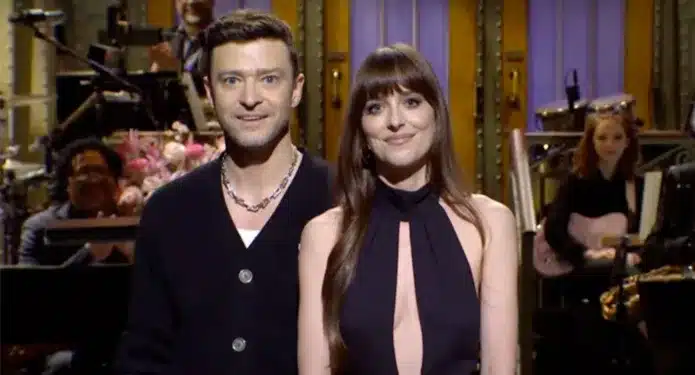 Reunión de Dakota Johnson y Justine Timberlake