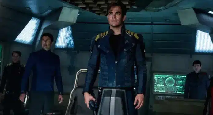 Chris Pine en Star Trek.