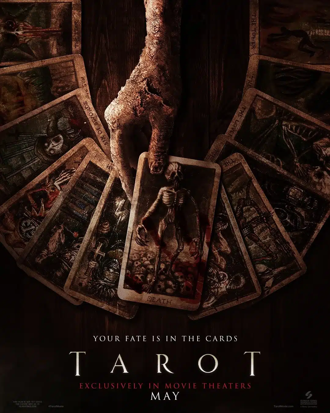 Tarot de la muerte póster