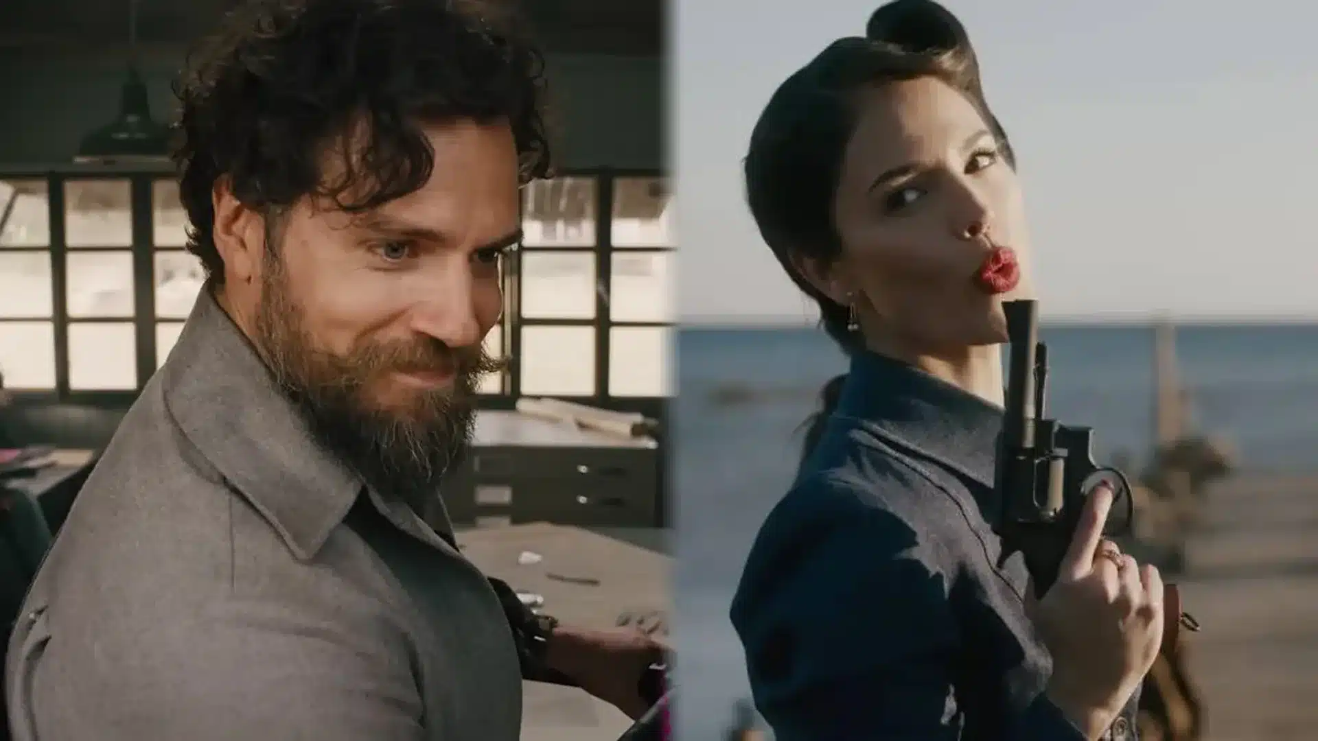 The Ministry of Ungentlemanly Warfare Henry Cavill y Eiza González