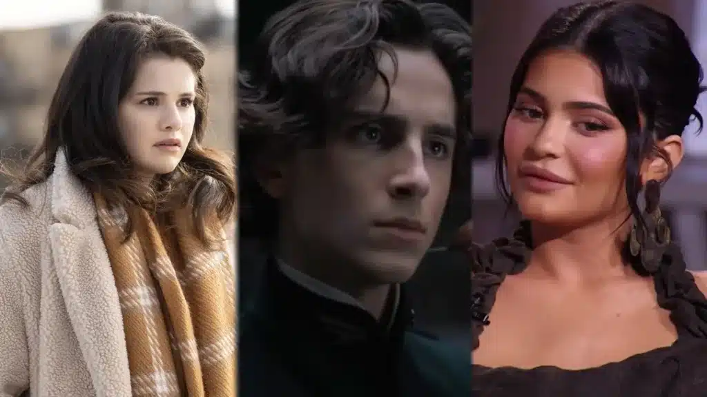 Timothée Chalamet aclara si hay rivalidad entre Kylie Jenner y Selena Gomez
