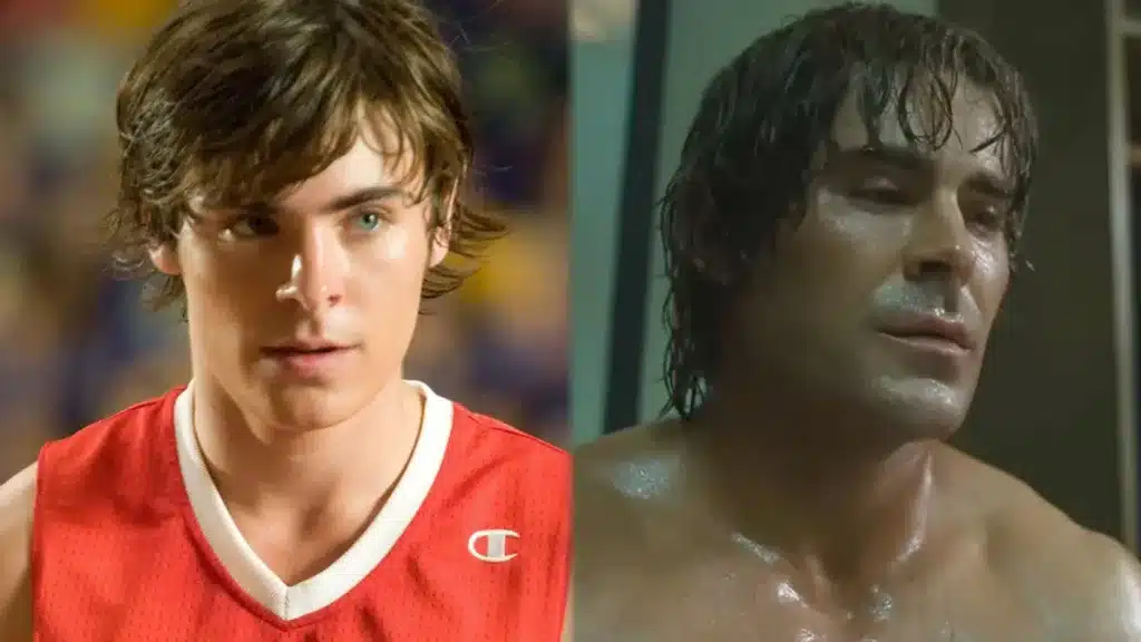 ¡De niño Disney a poderoso luchador! Así ha sido la transformación física de Zac Efron