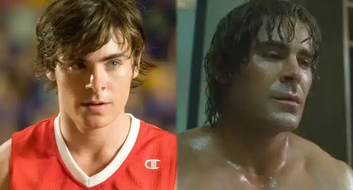 Zac Efron transformación