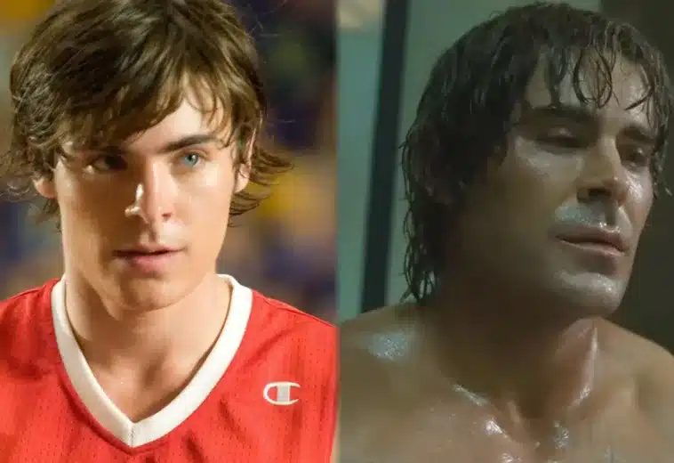 ¡De niño Disney a poderoso luchador! Así ha sido la transformación física de Zac Efron