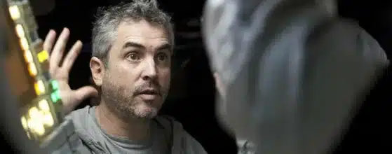 Alfonso Cuarón filmando película