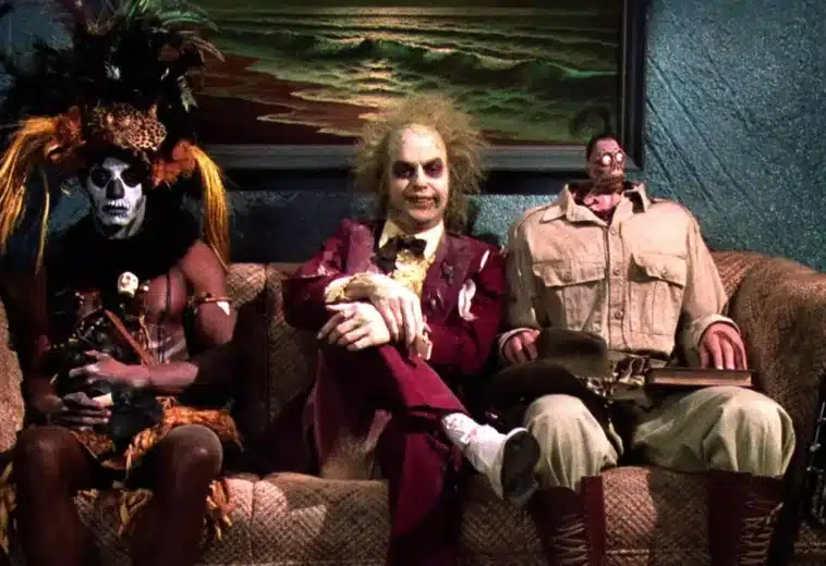 ¡Es cine! La filmación de Beetlejuice 2 fue más artesanal y sin CGI