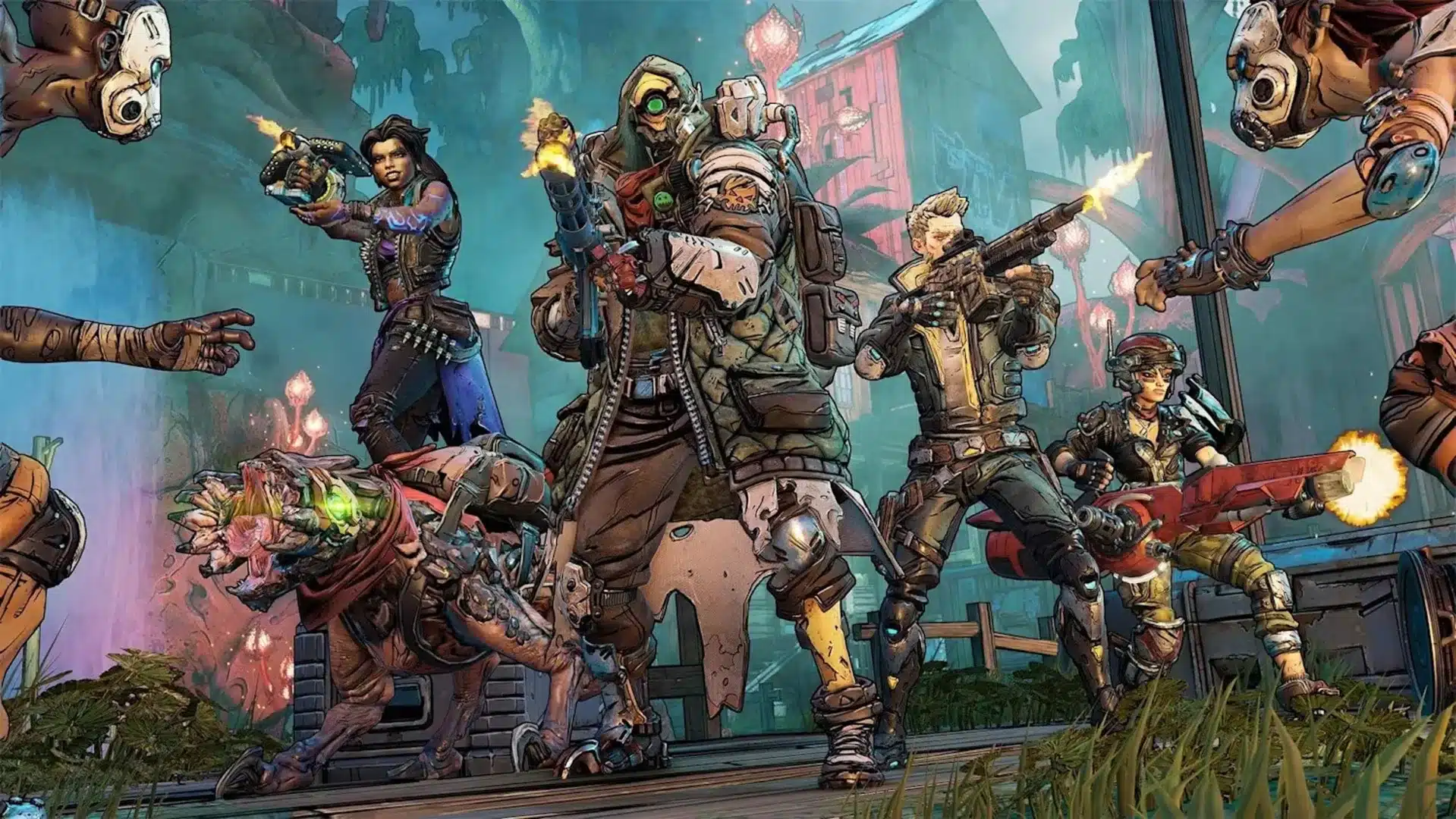 Borderlands equipo.