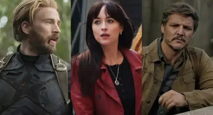 Nueva película de Celine Song con Chris Evans, Dakota Johnson y Pedro Pascal.