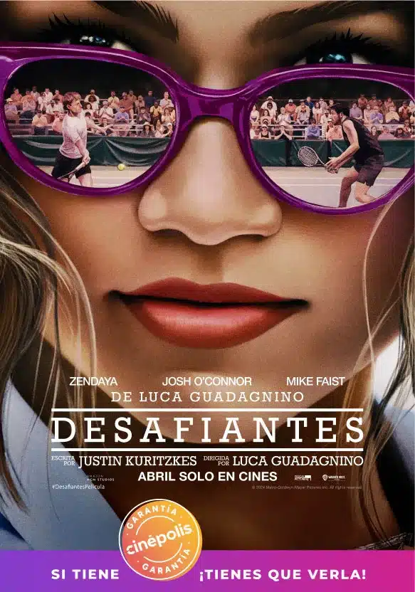 Desafiantes póster Garantía Cinépolis 