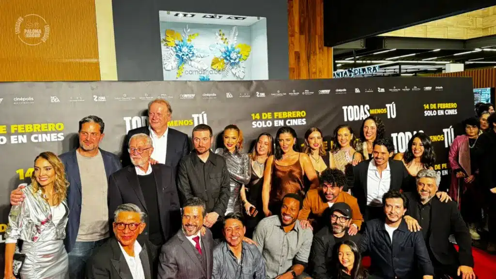 Así se vivió la premiere y alfombra roja de Todas menos tú