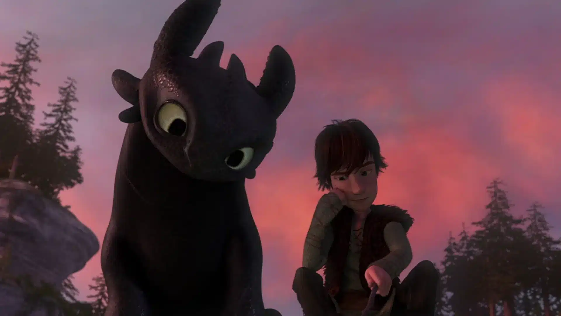 Escena de How to Train Your Dragon.