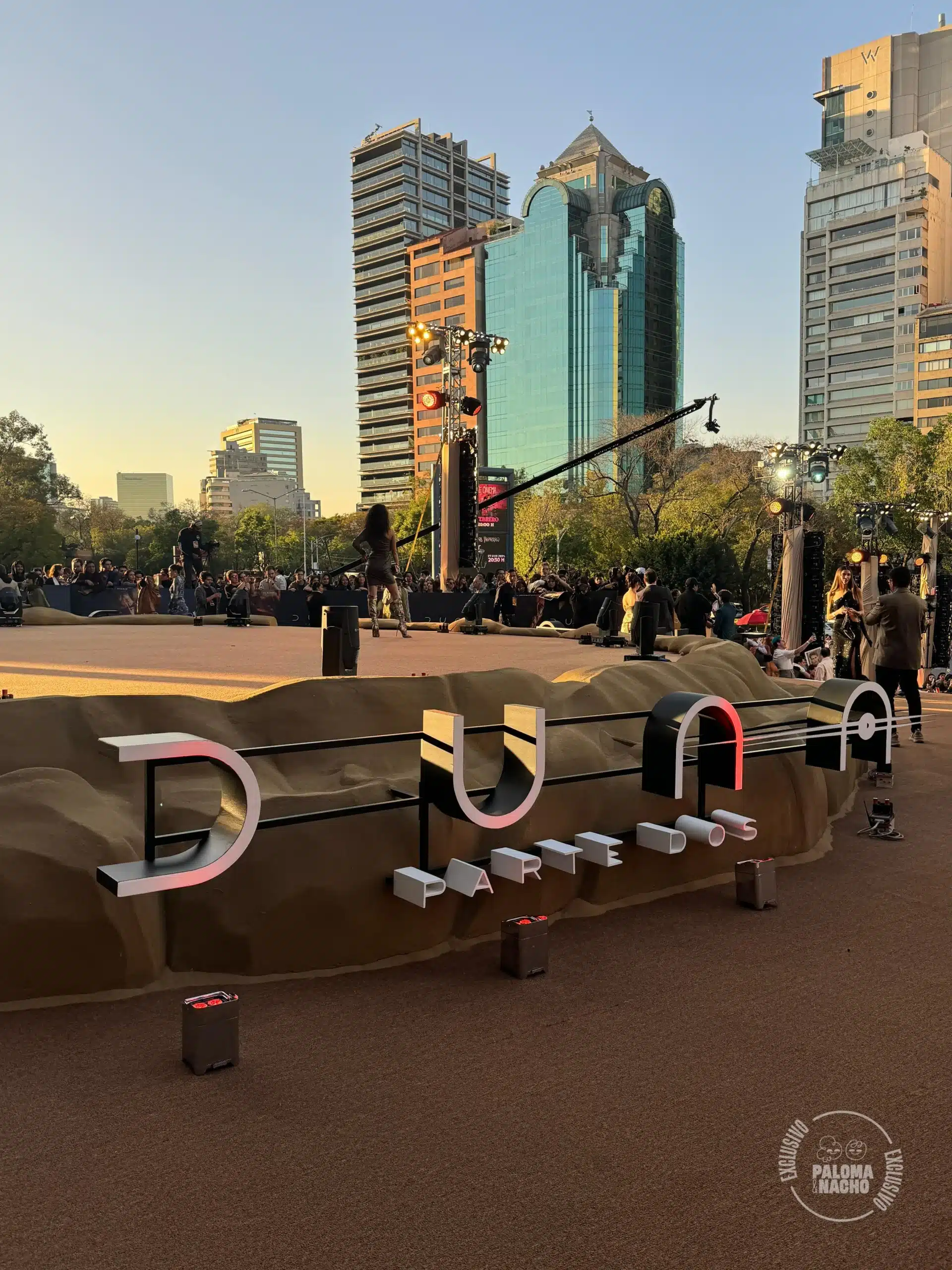 El Auditorio Nacional recibió una visita de otro planeta con el elenco de Duna: Parte dos