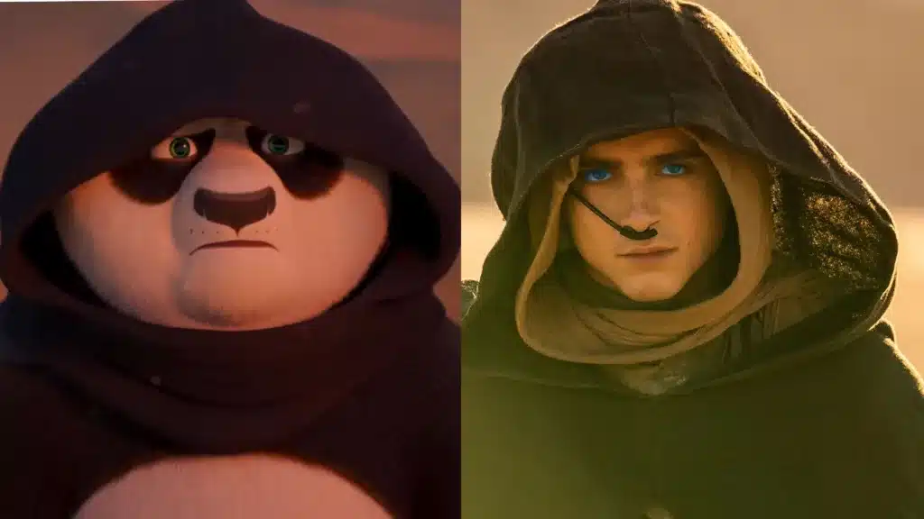 ¡Es fan de Duna! Checa el nuevo avance de Po en Kung Fu Panda 4