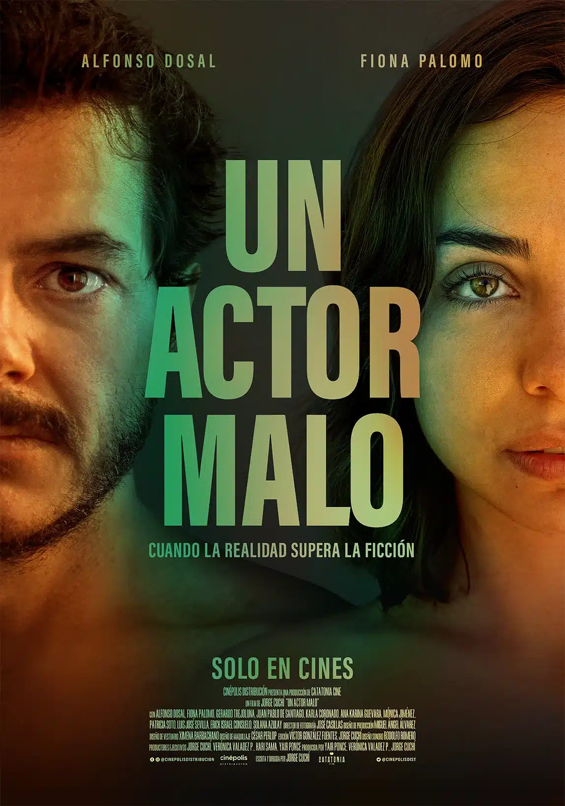 Un actor malo película póster