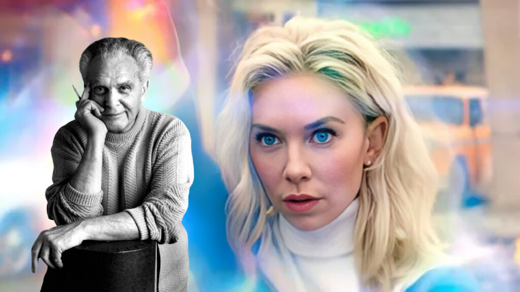 Vanessa Kirby y Jack Kirby