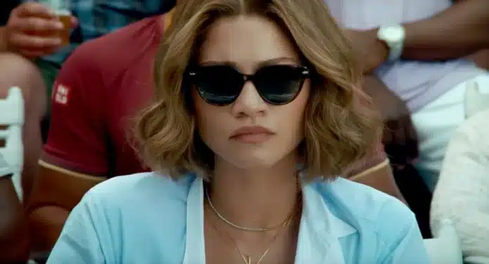 Zendaya en Challengers. Desafiantes, escenas intímas.