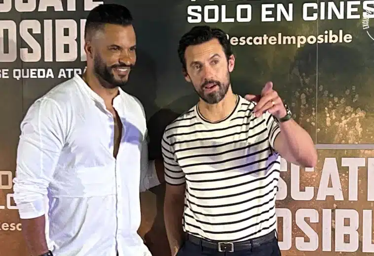 Rescate imposible: así fue la visita a México de Milo Ventimiglia y Ricky Whittle