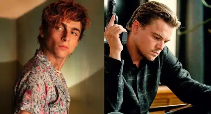 Timothée Chalamet Leonardo DiCaprio