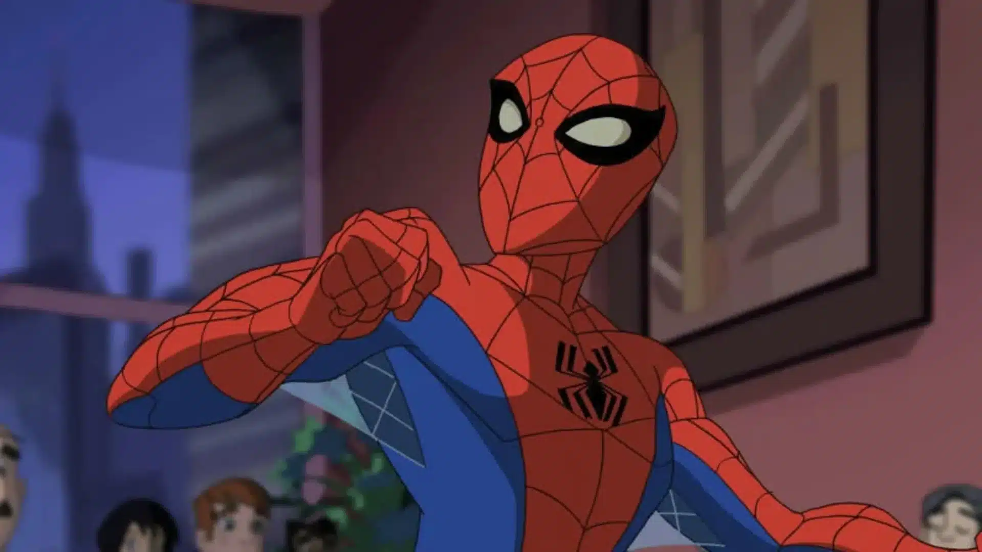 Spectacular Spider-Man escena.