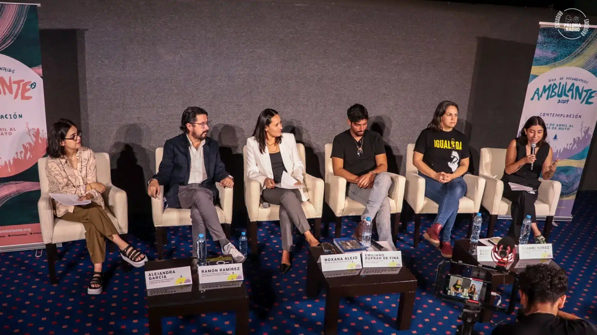 Conferencia de prensa de Ambulante.