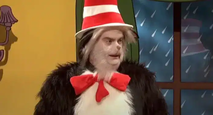 Bill Hader será el nuevo gato en el sombrero.