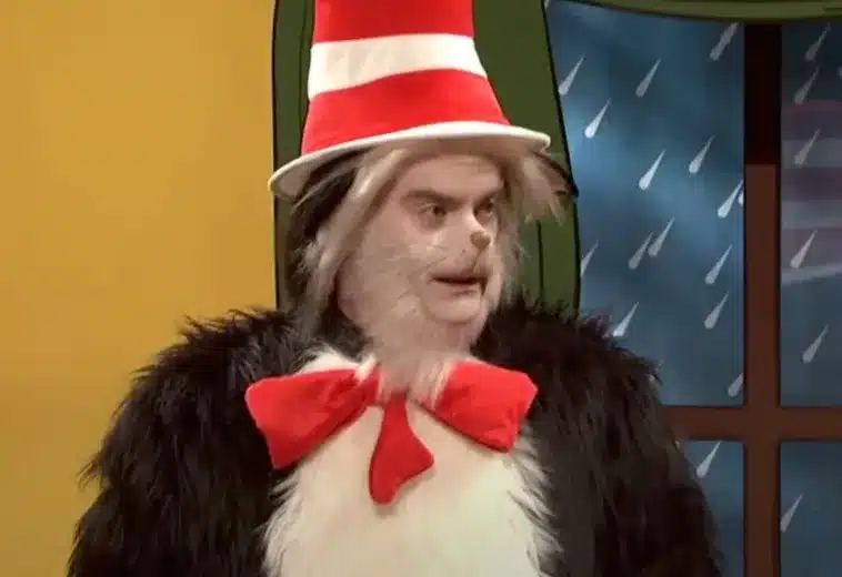 ¿Bill Hader será el gato en el sombrero en su nueva película?