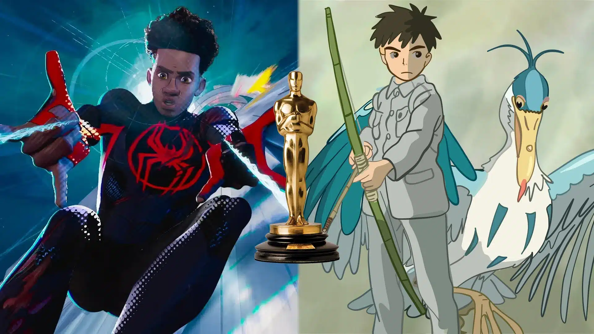 Oscar Spider-Man y El niño y la garza