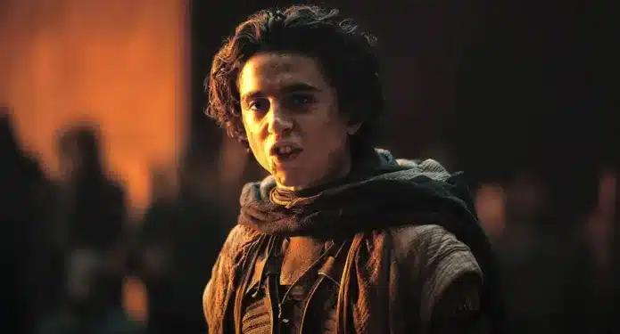 Duna: Parte dos Timothée Chalamet enojado