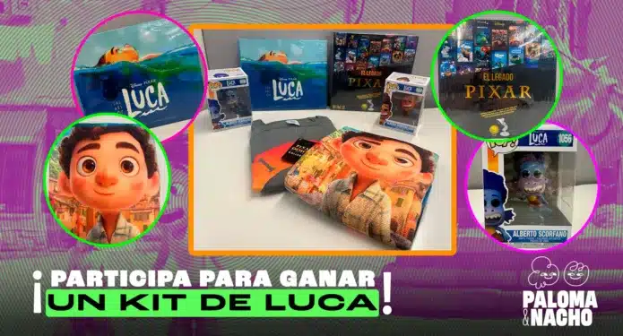 Gana un kit de Luca, de Disney Pixar