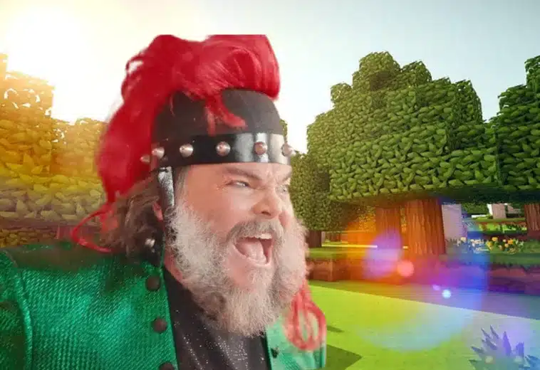 Jack Black prepara su voz para la película de Minecraft, y ya hasta una canción