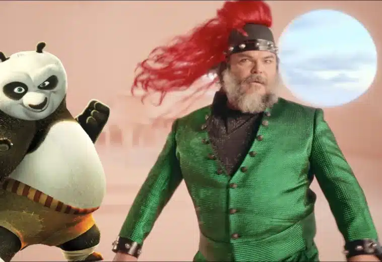 ¿Un nuevo éxito? Conoce el cover que hizo Jack Black para Kung Fu Panda 4