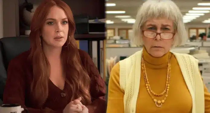 Lindsay Lohan y Jamie Lee Curtis escenas