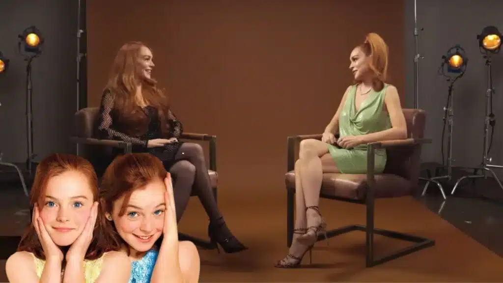 ¿Las gemelas Annie y Hallie, 26 años después? Lindsay Lohan inspira este reencuentro
