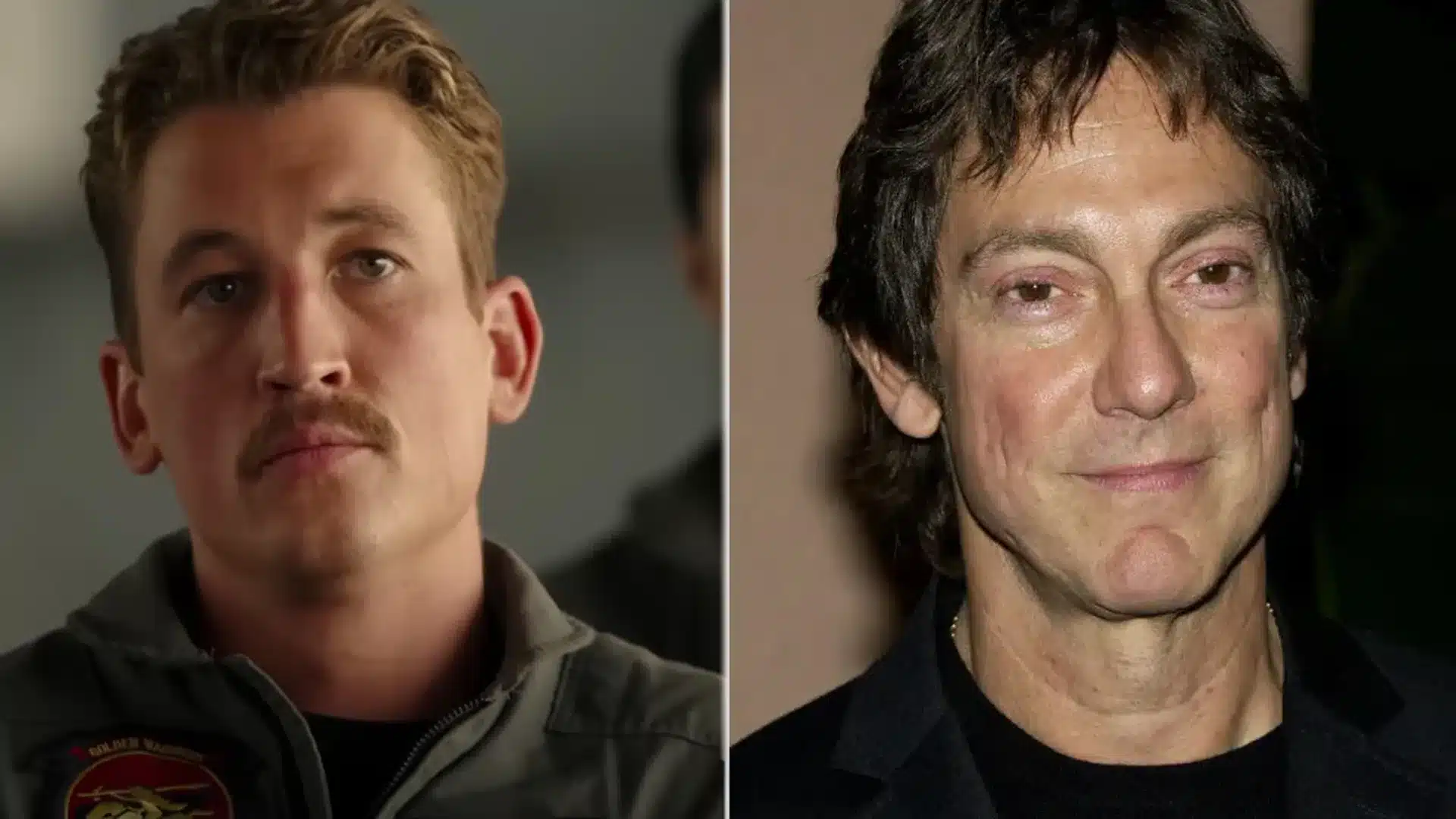 Miles Teller en Top Gun: Maverick y John Branca