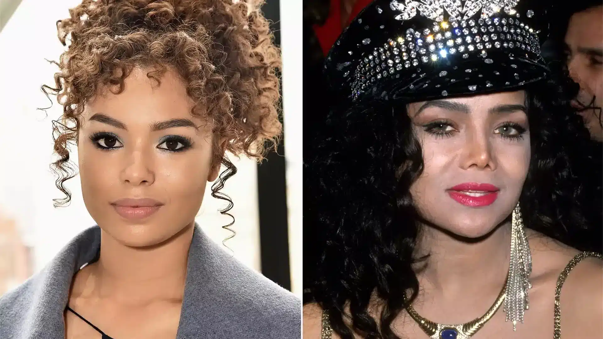 Jessica Sula y La Toya Jackson de joven