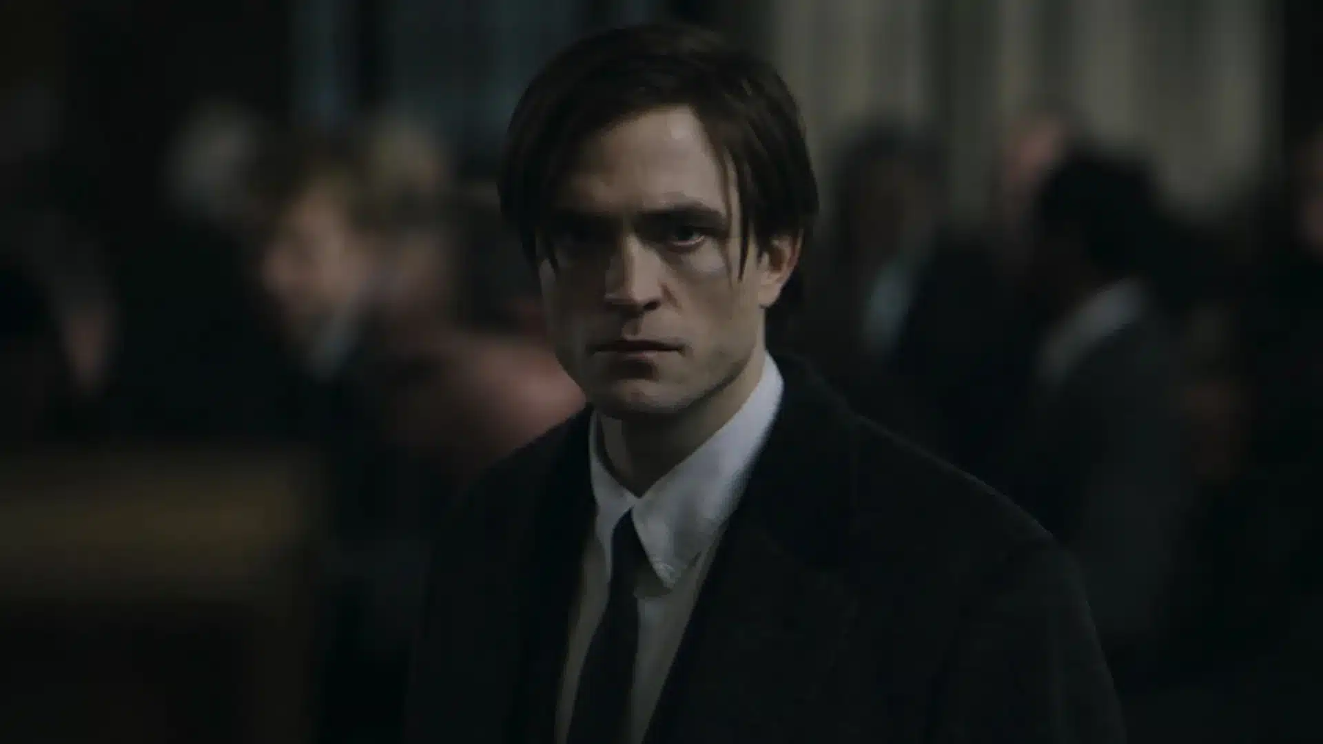 Pattinson como Bruce Wayne