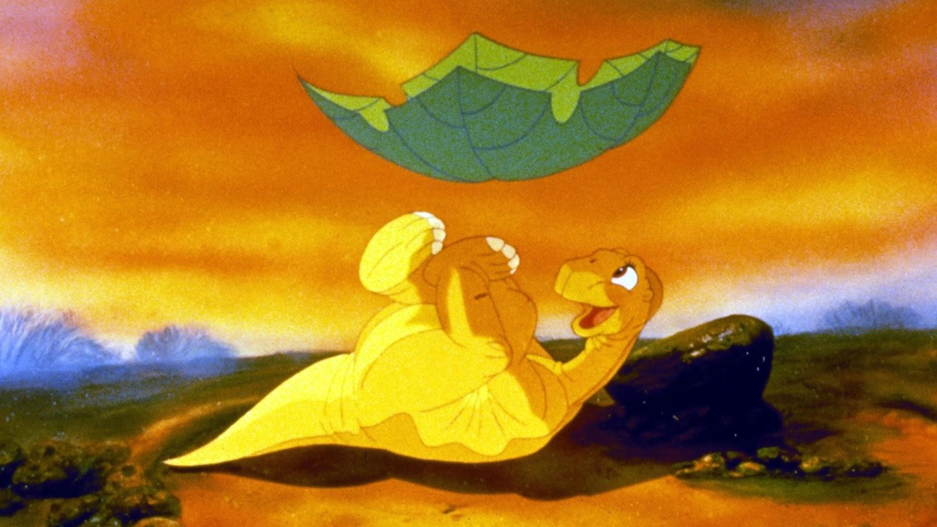 Pie Pequeño en busca del valle encantado (The Land before Time, 1988)