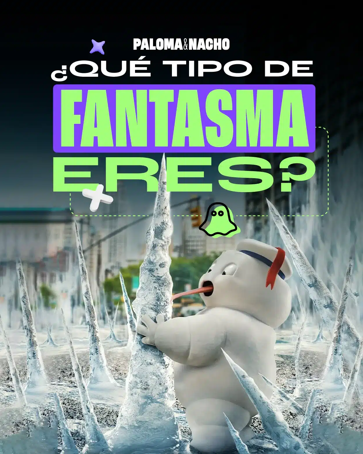 Qué fantasma eres de Ghostbusters 