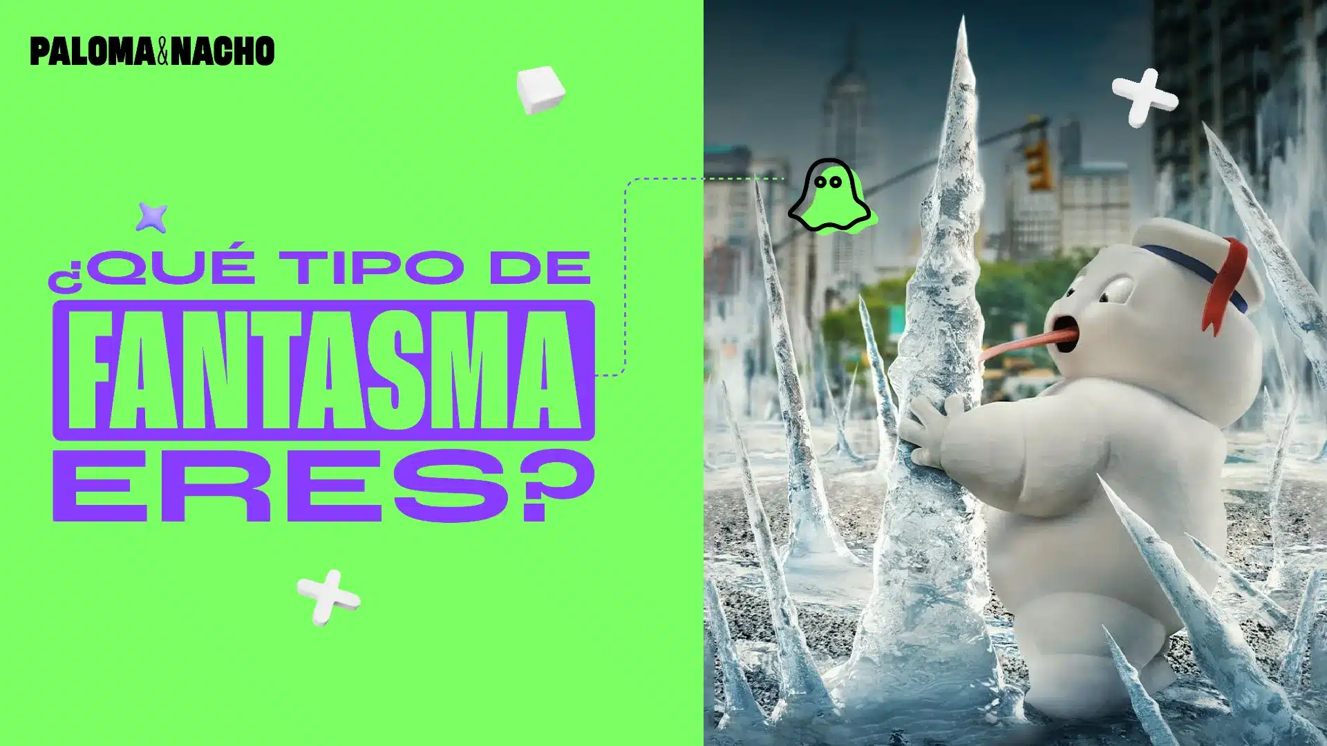 Qué tipo de fantasma eres Ghostbusters Apocalipsis fantasma